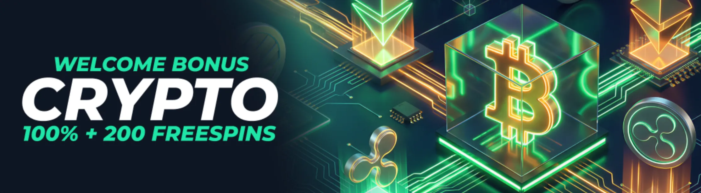 Crypto welcome bonus